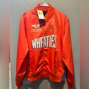NWT Air Jordan Wheaties bomber jacket size small